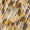 Multi dots garnnøste brun/safran detalj