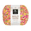 Multi dots garnnøste neon