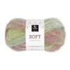 Soft flerfarget garnnøste 
