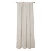 Monokrom vevd gardin 135x160 