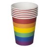 Pride pappkrus Hen Flerfarget