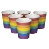 Pride pappkrus Hen Flerfarget