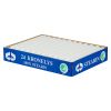 Kronelys 24pk 20cm Hvit