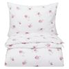 Roseseng 140x220 Hvit-rosa