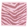 Håndkle Zebra 30x30 Rosa-lilla