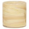 Lysglass Honny 10cm Beige-offwhite
