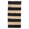 Rye Bred stripe Sort-natur