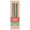 Kronelys 4 pk 24,5cm Oliven