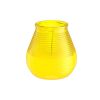 Lysglass Citronella 9,4cm Gul