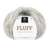 Fluff 50gr garnnøste 402 - Lys grå