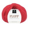 Fluff 50gr garnnøste 417 - Rød