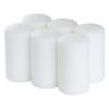 Kubbelys 6pk 6x11cm Hvit