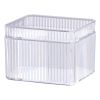 Oppevaringsboks med lokk 13x12x9,5 cm Blank