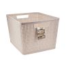 Plastkurv 2pk  35x29x22cm Eline Krem