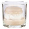 Telysglass Makron 8x7 cm Beige