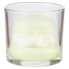 Telysglass Makron 8x7 cm Grønn