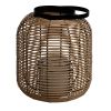Lykt Nature 26cm Natur-sort