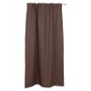 Lysdempende gardin Nina 140x160 Mørkebrun