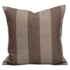 Putetrekk 45x45 Monokrom Striper Brun