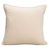 Pynteputetrekk Velour 45x45 Lun Offwhite