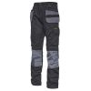 Knoxville workpant sort-grå..
