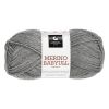 Gjestal Merino Baby Ull garnnøste 828-grå.