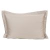 Royal Classic sateng putetrekk med ramme beige.