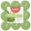 Bolsius telys med duft 4t 18pk green tea.