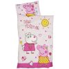 Peppa Pig sengesett rosa