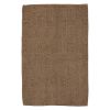 Baderomsmatte chenille lysebrun
