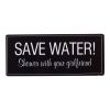 Skilt Save Water original
