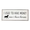 Skilt I used to have Money original