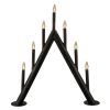 Inez adventsstake 49cm sort.