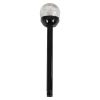 Solarlampe Kule Klar/Sort