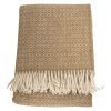 Gudbrandsdal pledd beige-offwhite