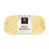 Baby bomull 50gr garnnøste 505-lys gul.