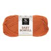 Baby bomull 50gr garnnøste 511-oransje