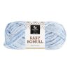 Baby bomull 50gr garnnøste 522-blå print