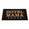 Dørmatte med tekst hotel mama