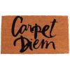 Dørmatte med tekst carpet die