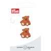 Knapper bamse 2pk beige