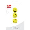 Knapper Smiley 3pk gul