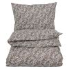 Leitet sengesett brun-beige