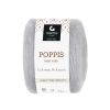 Poppis 50gr garnnøste Lys grå