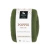 Poppis 50gr garnnøste Armygrønn