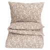 Sengesett Nicolette glatt Beige