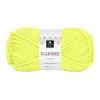 Ullrikke 100gr garnnøste neon gul.