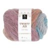 Twisty Air 150gr garnnøste Flamingo-Turkis
