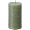 Bolsius Substainable kubbelys 13cm oliven