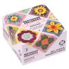 Bestemors Hekleboks Blomster med 50 kort Blomster